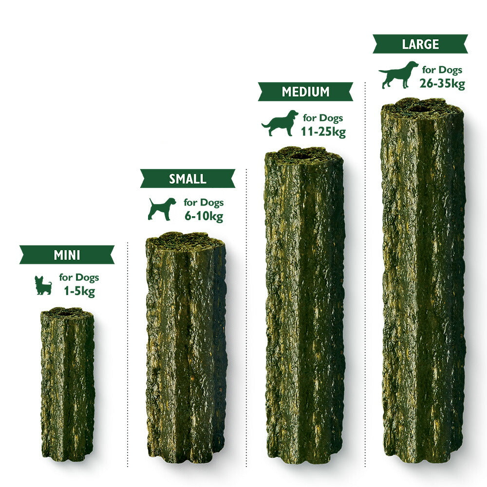 リリーズキッチン ドッグトリーツ 中型犬用 ワフブラッシュ デンタルチュー(デンタルケア) 7×28g 無添加 犬