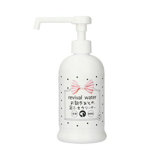 O・R・P リバイバルウォーター お散歩あとの足ふきクリーナー 300ml 犬 猫 フットクリーナー 肉球 国産 無添加 無香料 アルカリイオン水 舐めてもOK パピー シニア