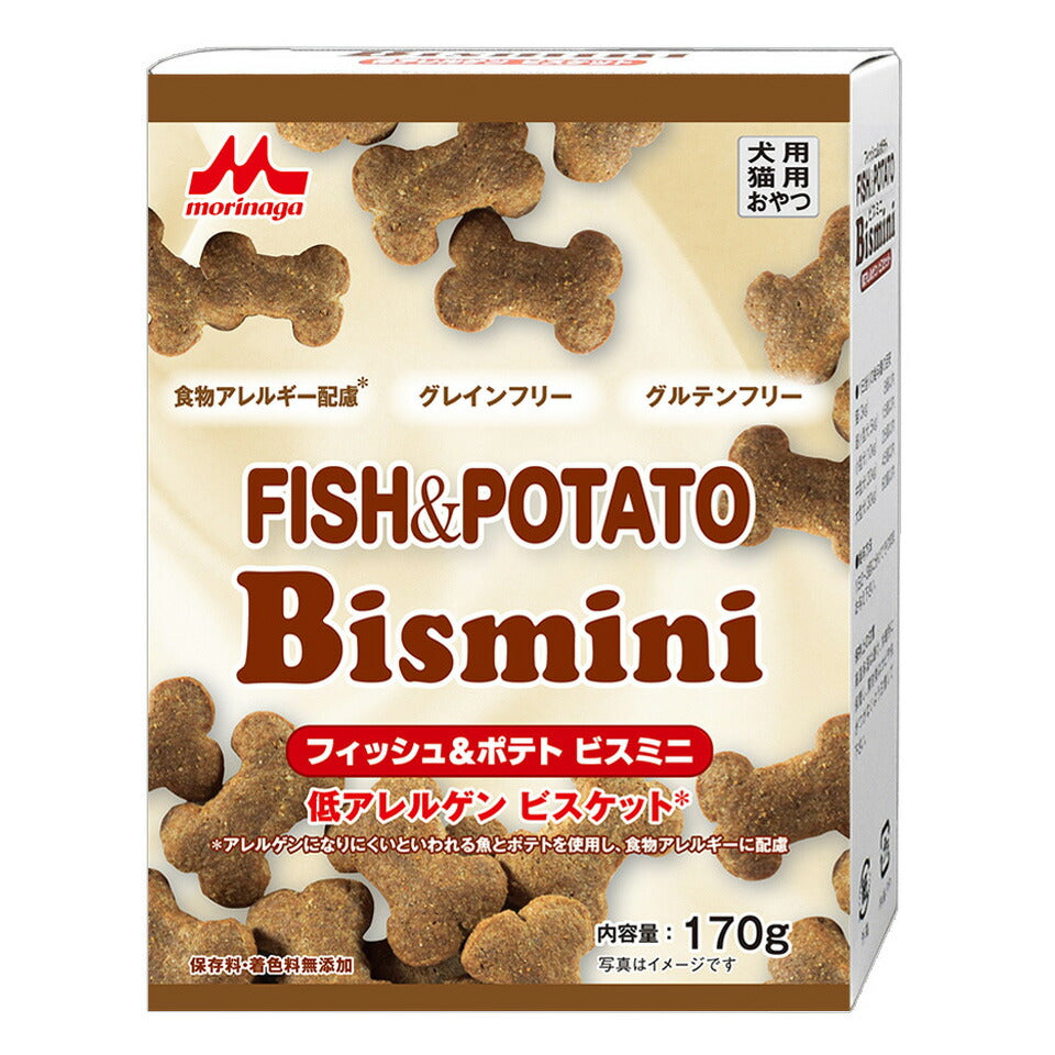 森乳サンワールド フィッシュ&ポテト ビスミニ 170g 犬のおやつ