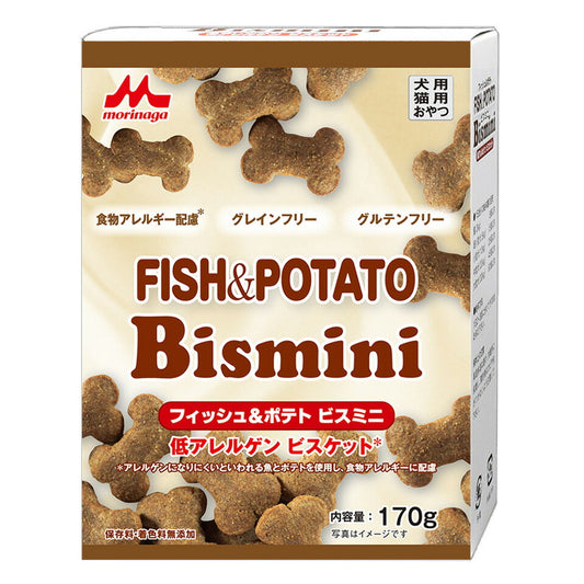 森乳サンワールド フィッシュ&ポテト ビスミニ 170g 犬のおやつ
