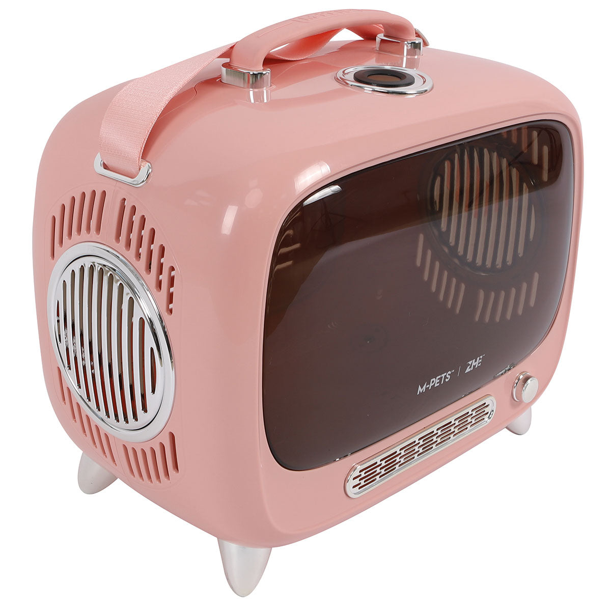 M-PETS エムペッツ TVペットキャリー ピンク【送料無料】