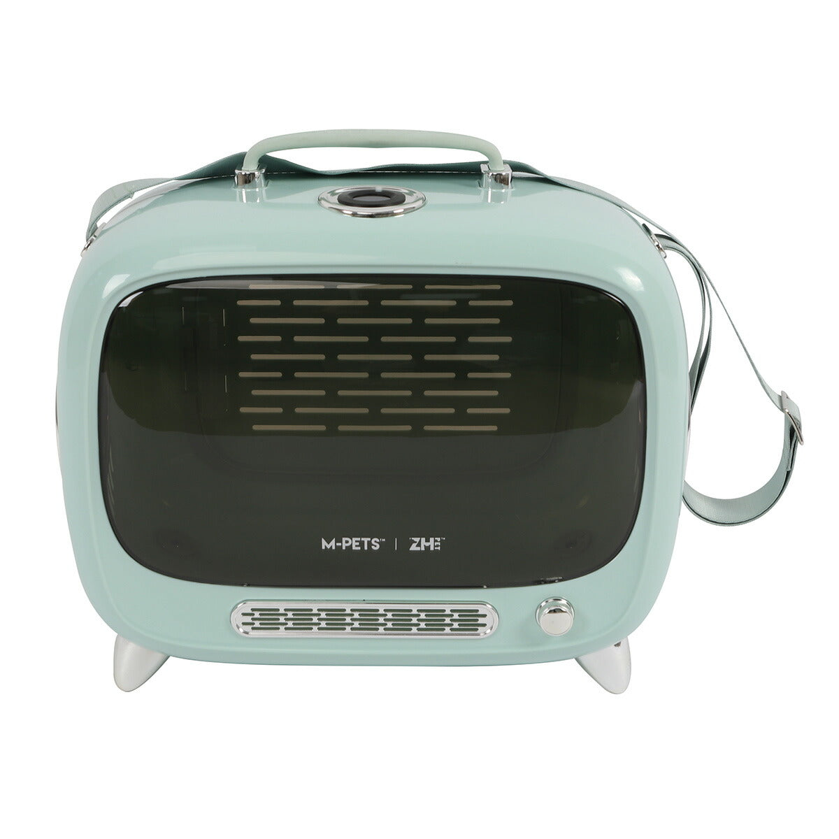 M-PETS エムペッツ TVペットキャリー ブルー【送料無料】