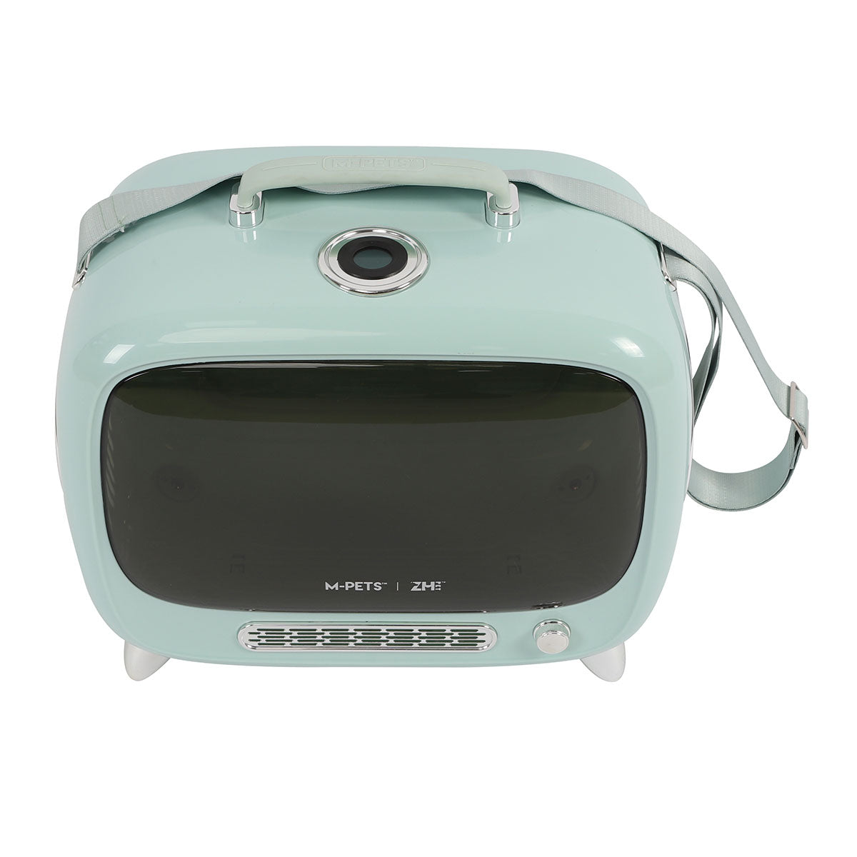 M-PETS エムペッツ TVペットキャリー ブルー【送料無料】