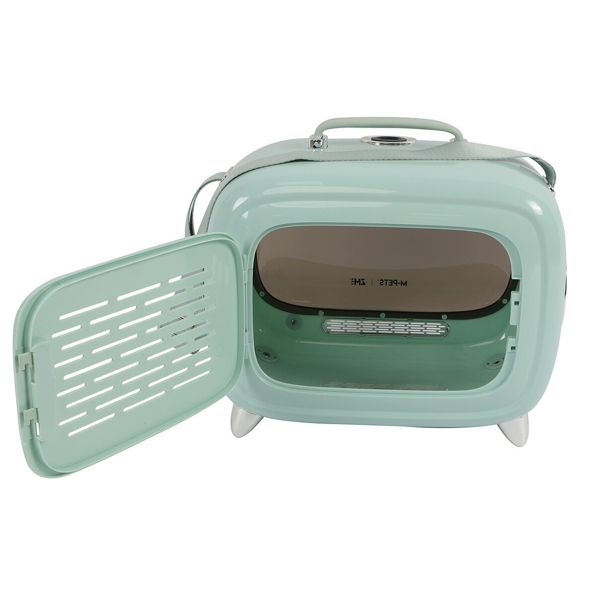 M-PETS エムペッツ TVペットキャリー ブルー【送料無料】