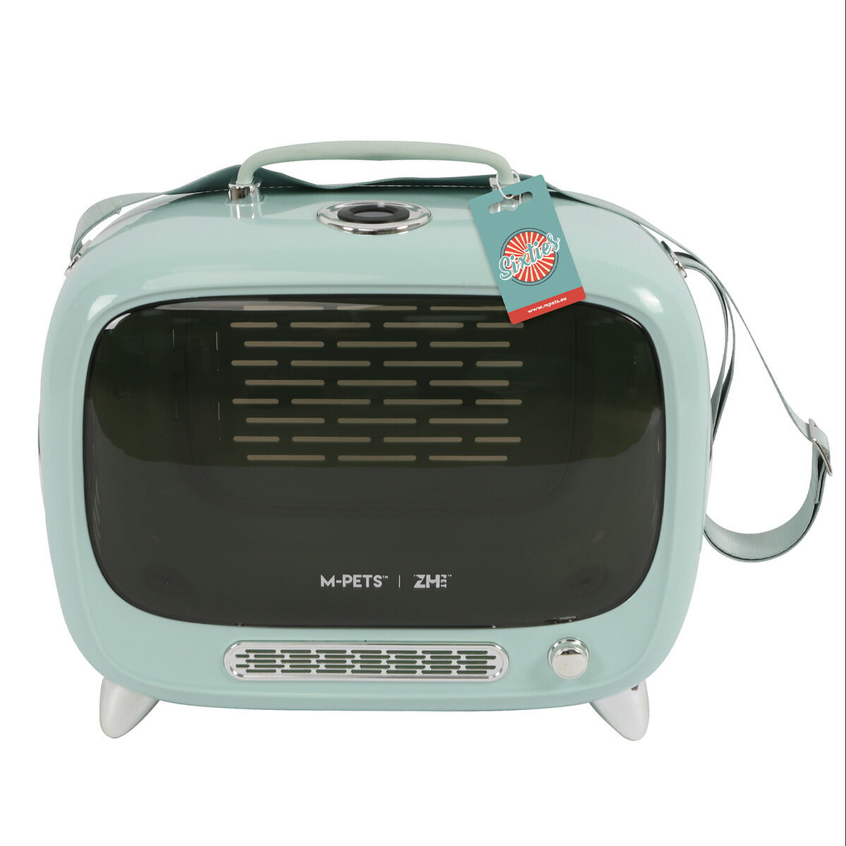 M-PETS エムペッツ TVペットキャリー ブルー【送料無料】