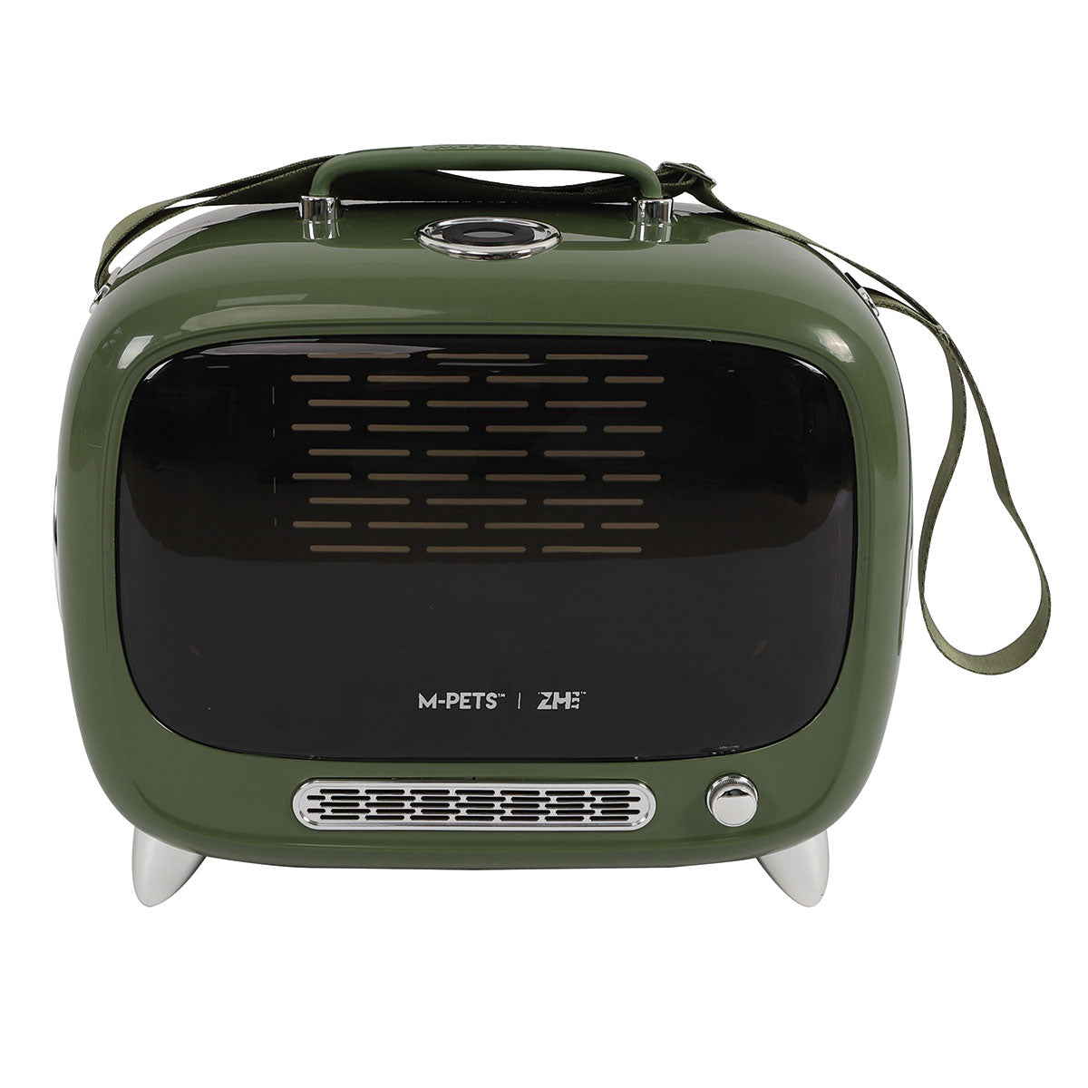 M-PETS エムペッツ TVペットキャリー グリーン【送料無料】