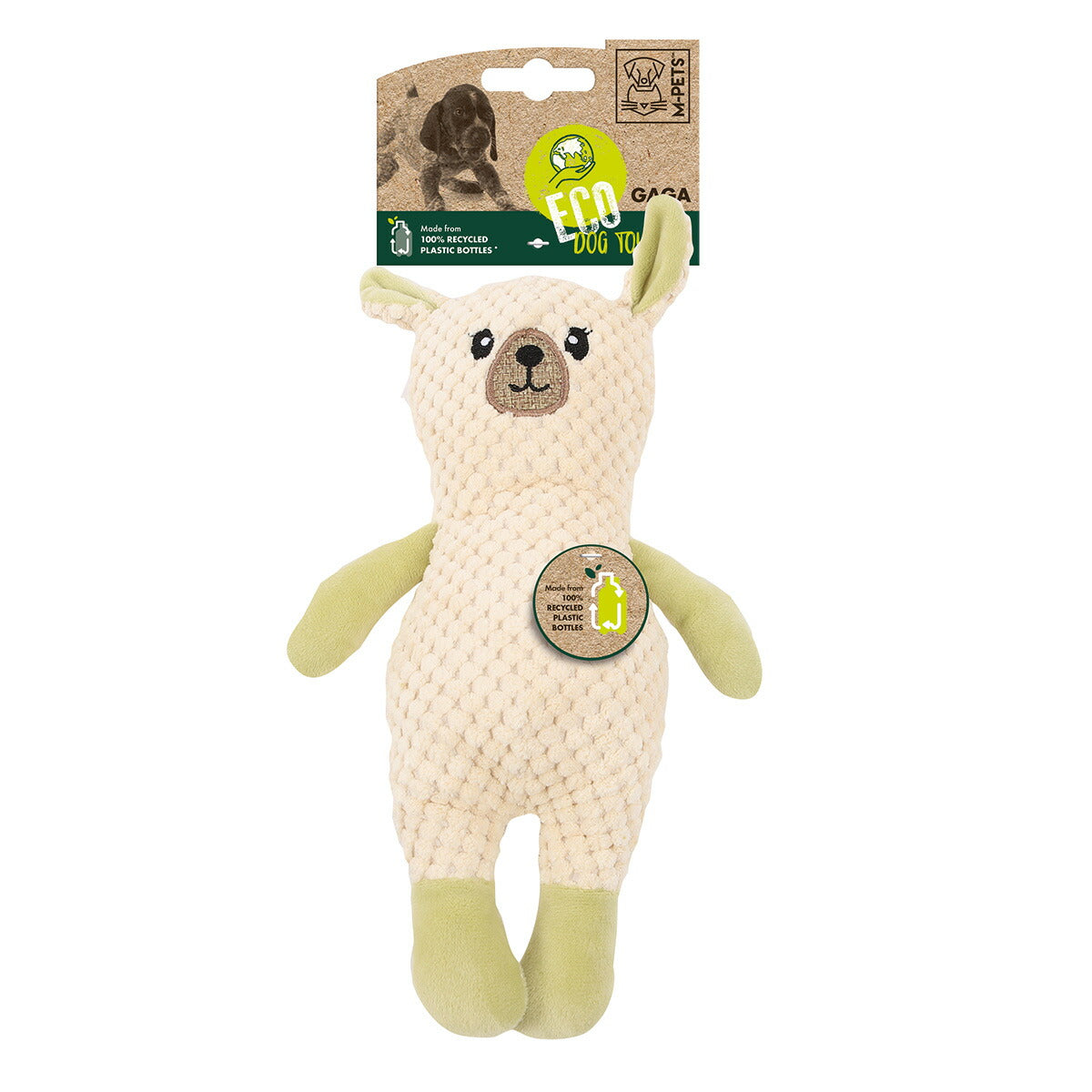 M-PETS エムペッツ ECOドッグトイ アルパカのガガ