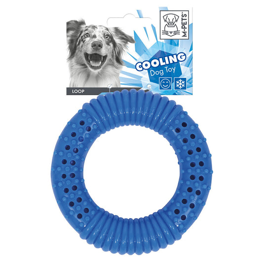 エムペッツ M-PETS クーリングドッグトイ ループ ブルー