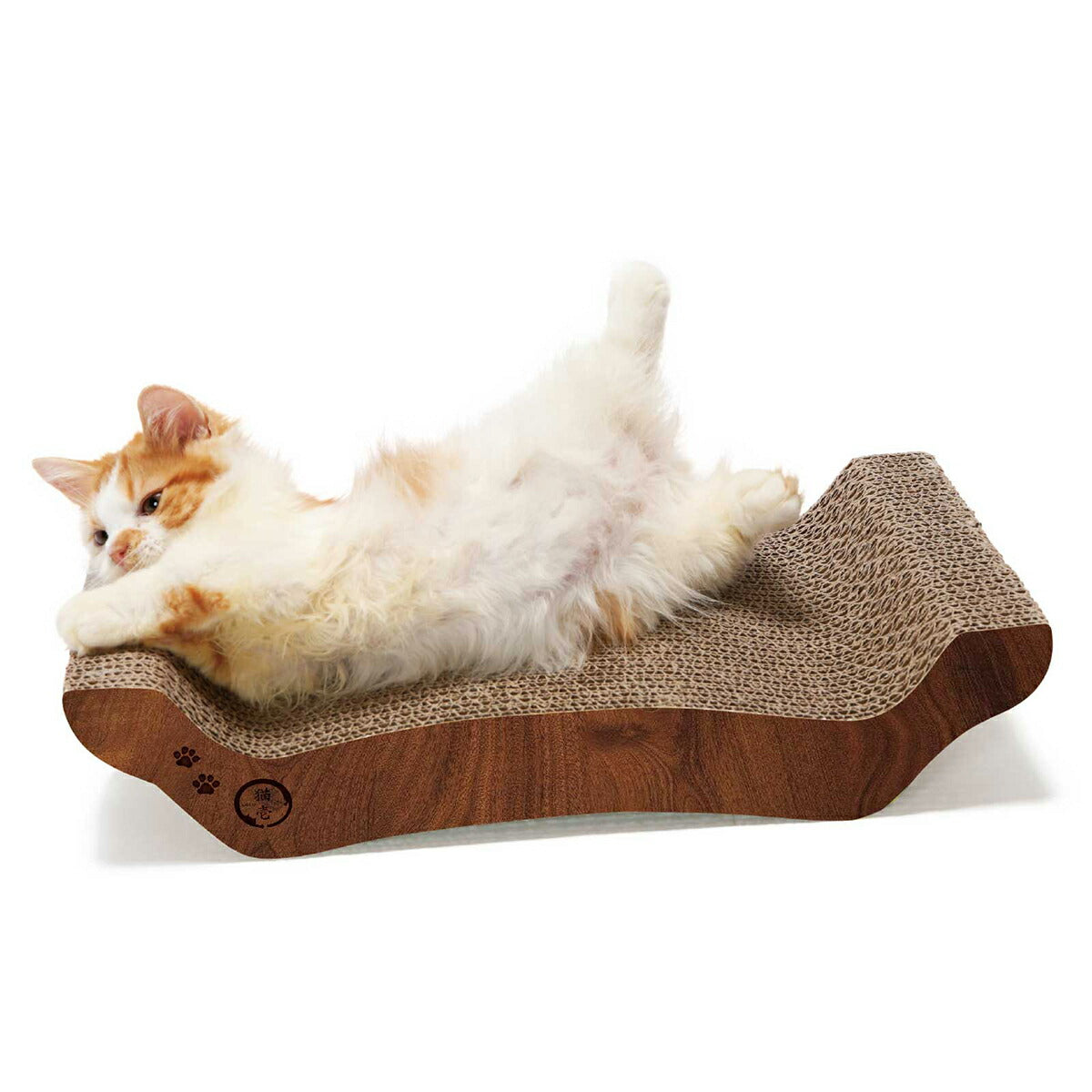 猫壱 バリバリベッド M ダークブラウン