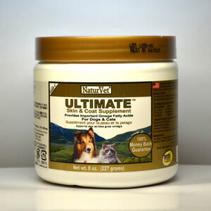 ネイチャーベット ウルティメイトスキン&コートサプリメント 粉末 227g 犬用品/猫用品/ペットグッズ/ペット用品