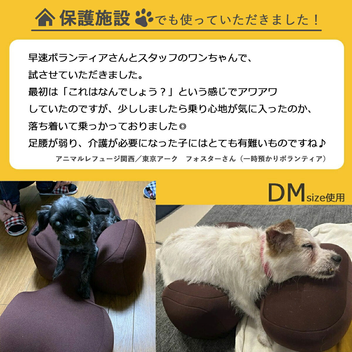 リラクッション ペット L ベージュ OneAid 犬用 介護 介護用品 ベッド 姿勢安定 中型~大型犬用