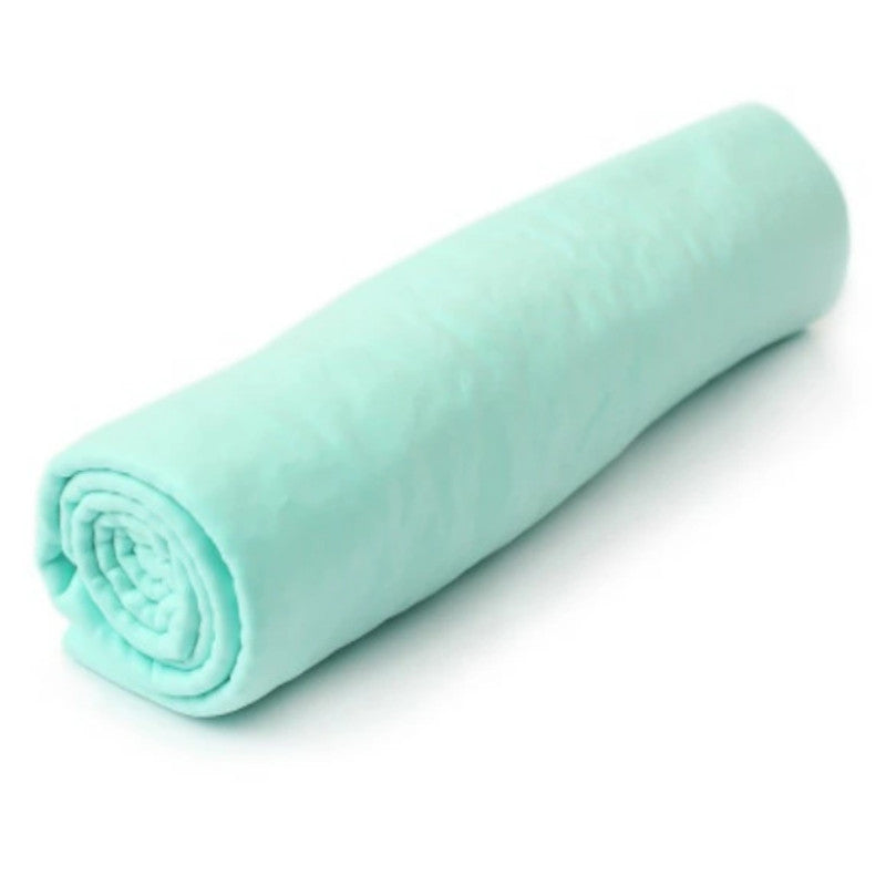 Petifam ペティファーム 超吸水ラバータオル グリーン 犬 ペットタオル 超吸水タオル PVAスポンジ 吸水速乾 柔らかい 専用ケース付き アウトドア おでかけ コンパクト 持ち運び