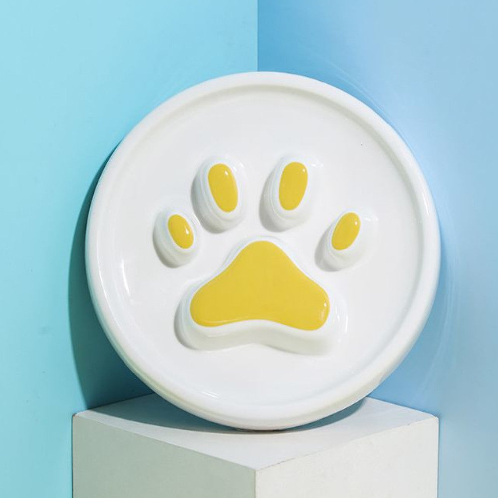 Petifam ペティファーム 肉球フードボウル M イエロー