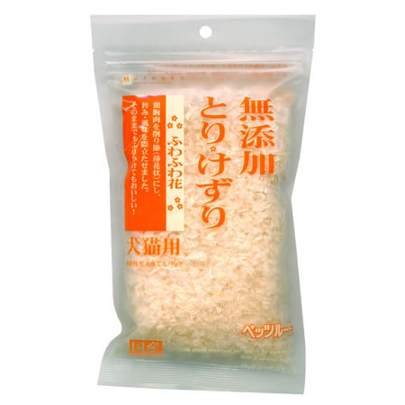 ペッツルート 無添加 とりけずり ふわふわ花 20g 犬用品/猫用品/ペットグッズ/ペット用品