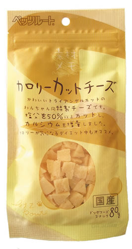 ペッツルート カロリーカットチーズ 80g 犬用品/ペットグッズ/ペット用品