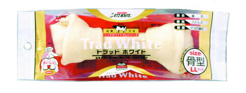 ペッツルート トラッドホワイトガム 骨型 LL 1本 犬用品/ペットグッズ/ペット用品