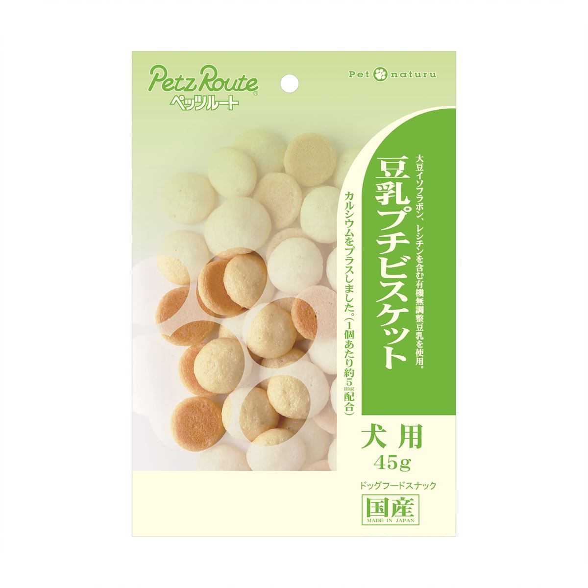 ペッツルート 豆乳 プチビスケット 45g