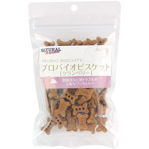 ナチュラルハーベスト プロバイオビスケット クランベリー 80g※クーポン対象外