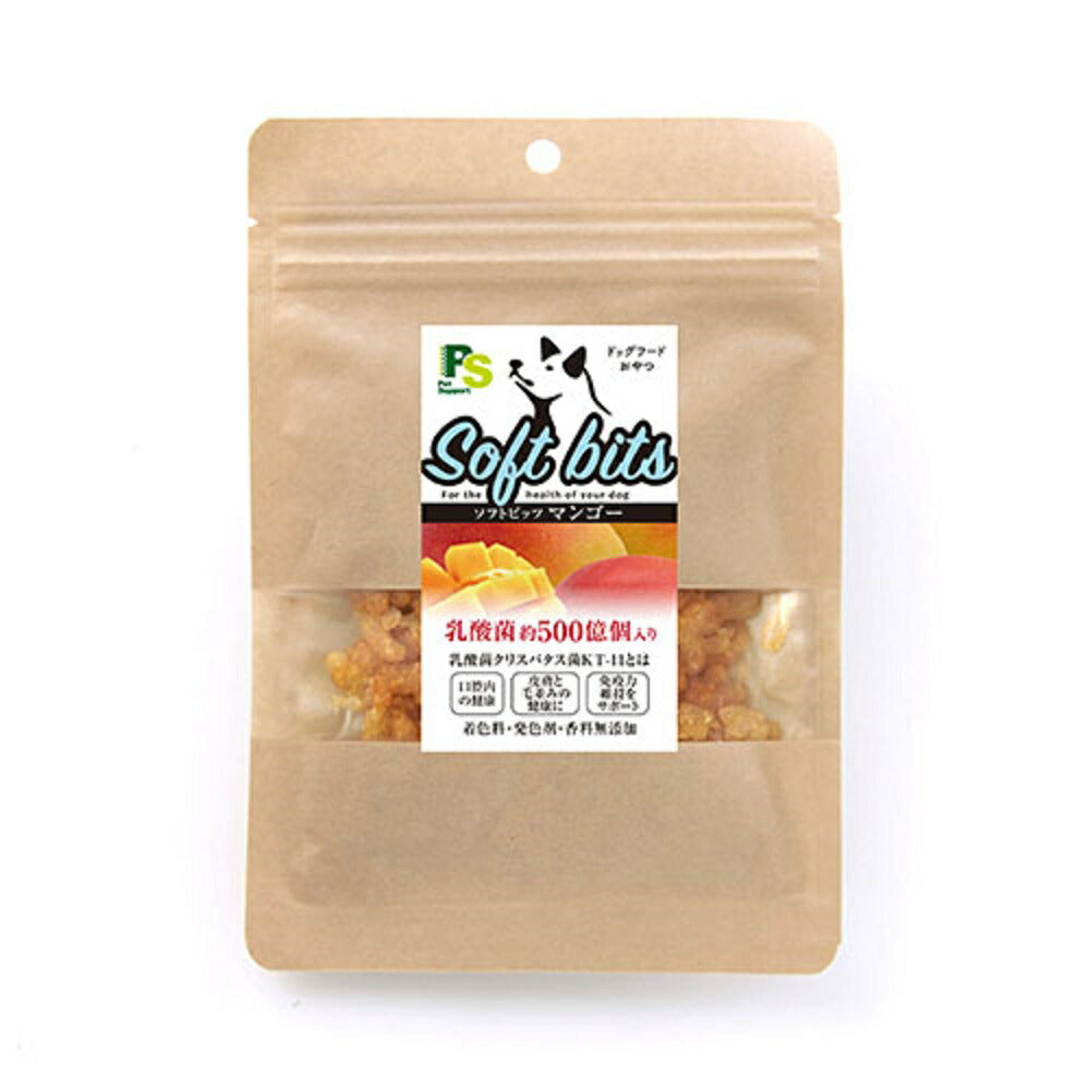 ペットサポート チキンソフトビッツ果物 マンゴー 40g