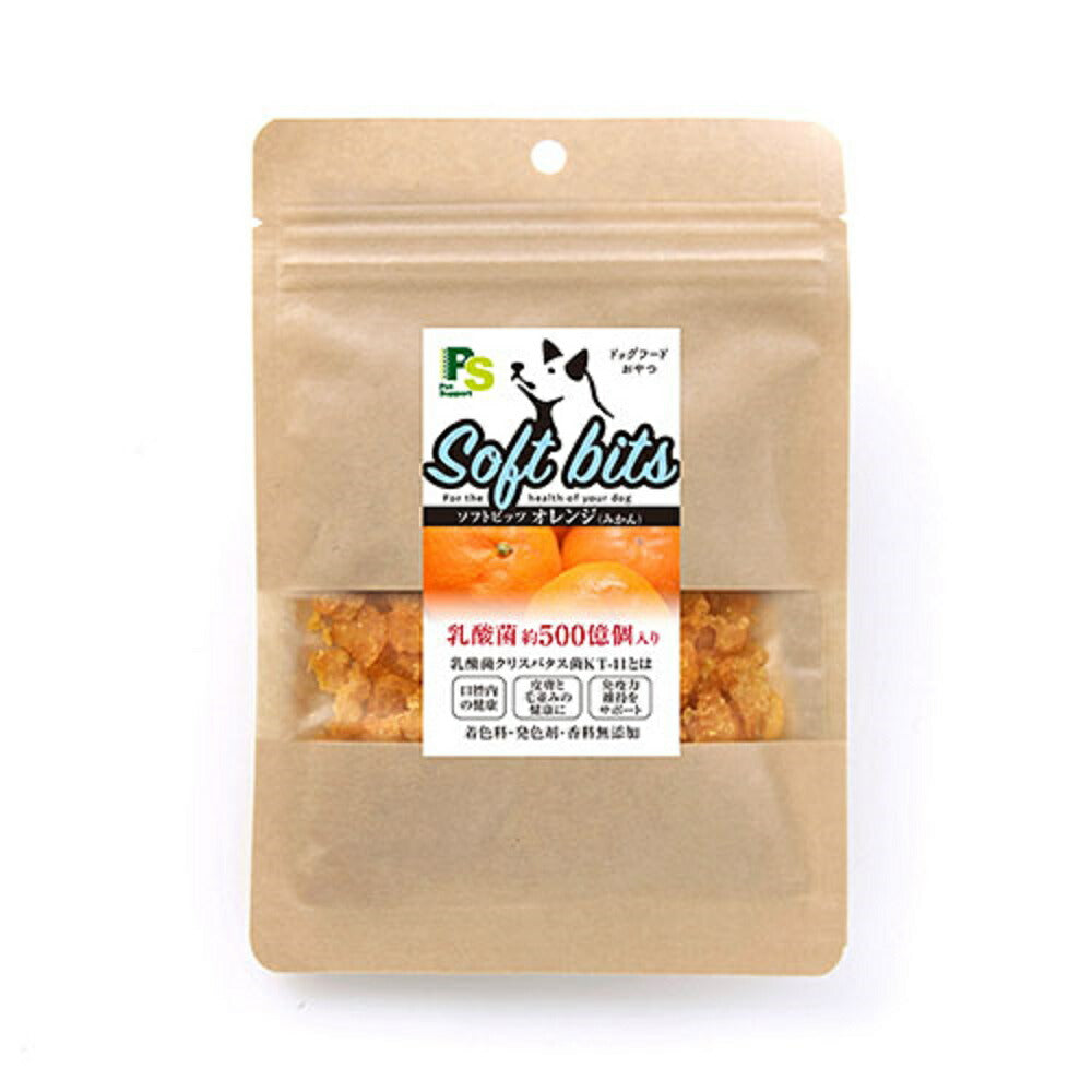 ペットサポート チキンソフトビッツ果物 みかん 40g