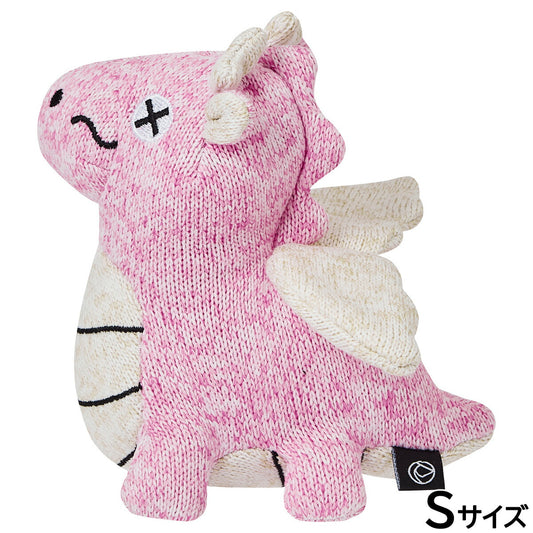 FAD 干支プラッシュトイ ドラゴン ワイド 犬用おもちゃ 限定品 S レッド 音が鳴る ペット用おもちゃ 辰年