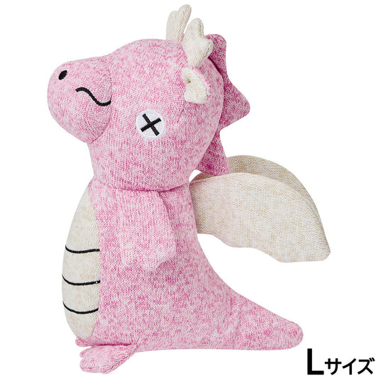 FAD 干支プラッシュトイ ドラゴン スリム 犬用おもちゃ 限定品 L レッド 音が鳴る ペット用おもちゃ 辰年