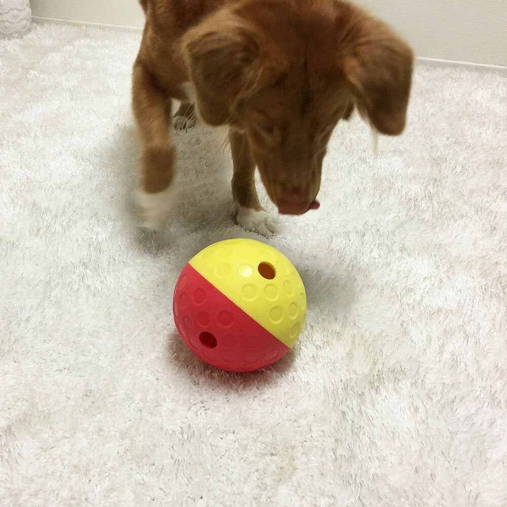 ニーナ オットソン 知育トイ トリーツ タンブルボール L レッド犬 猫 ノーズワークトイ