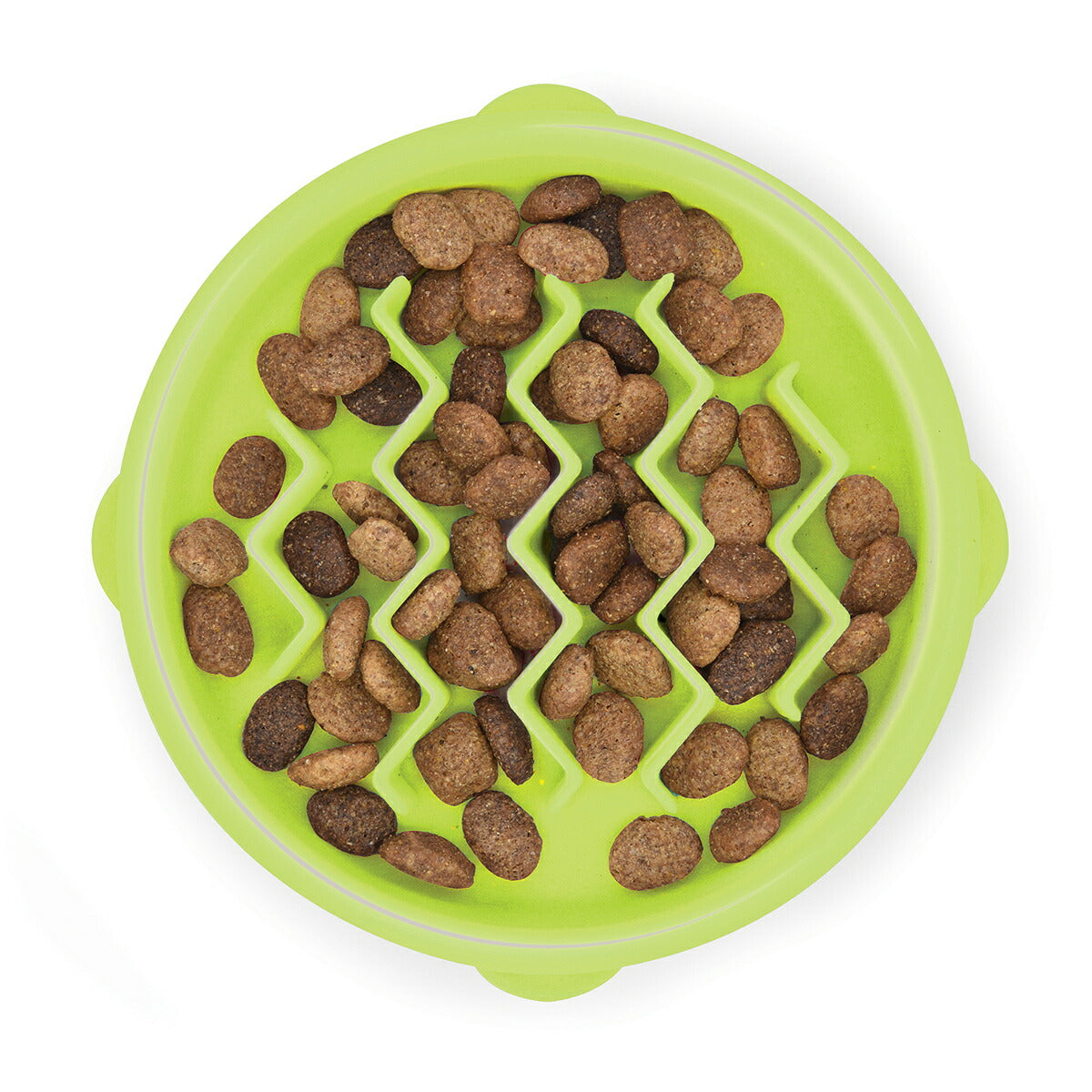ペットステージ Petstages ファン&スロウフィーダーボウル キャット 猫 フードボウル 早食い防止 食器 餌皿 スローフード 滑り止め付き