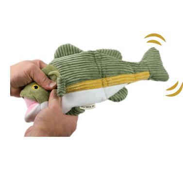 トール・テイルズ TALL TAILS フラップ・トイ バス 犬 おもちゃ ぬいぐるみ 動く 魚 電池不使用 サスティナブル