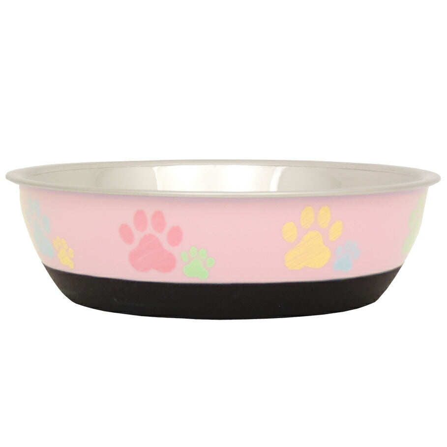 SPB デリボウル S ピンク フードボウル 犬 食器 餌皿 ステンレス すべり止め 猫
