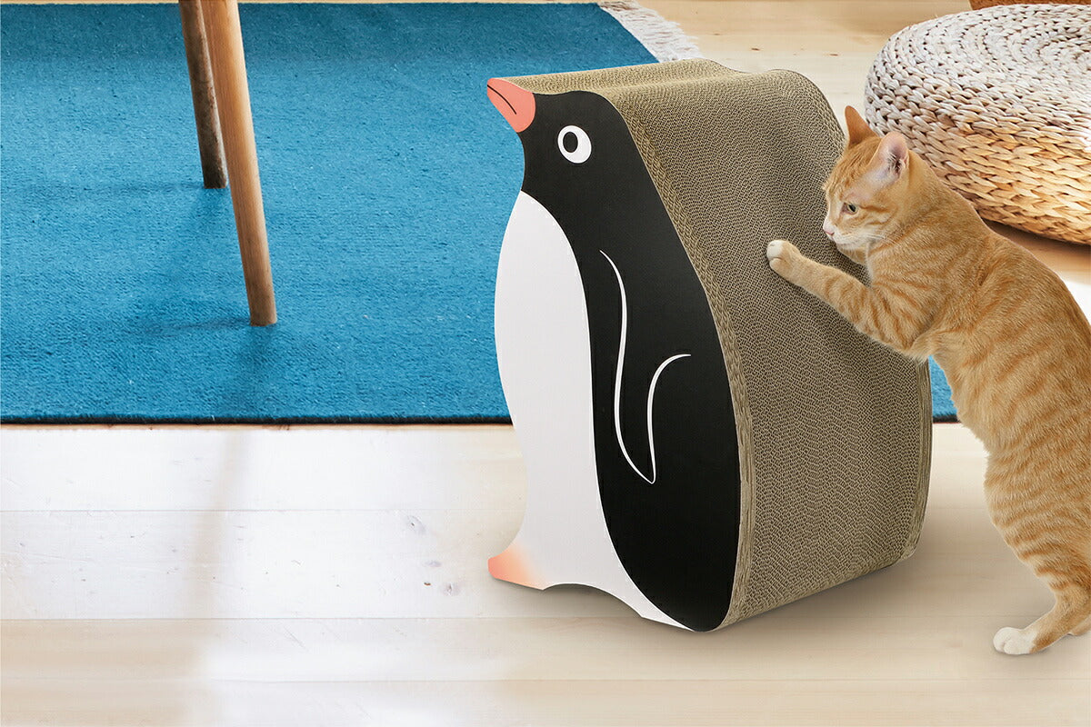 リッチェル Richell ラプレ ネコのツメとぎ ペンギン