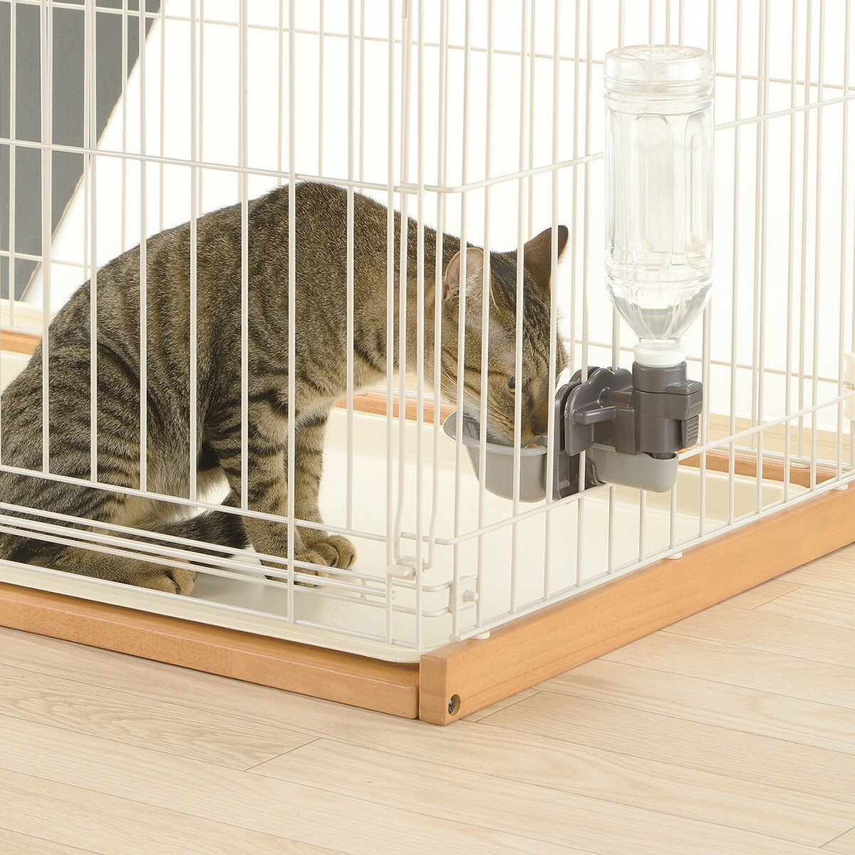 リッチェル キャットウォーターディッシュ S グレー