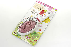 フルーツ村のペットたち ブラッシングブラシS 犬用品/猫用品/ペットグッズ/ペット用品