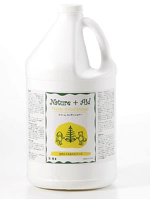 ネイチャーエイド(Nature+Aid) クリームリンス&コンディショナー 3.8L(1ガロン) 送料無料 犬用品/ペットグッズ/ペット用品