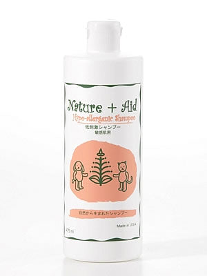 ネイチャーエイド(Nature+Aid) 低刺激シャンプー 475ml 犬用品/ペットグッズ/ペット用品
