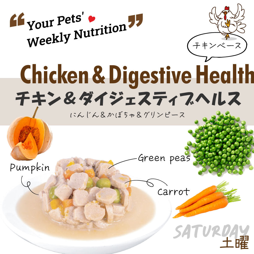 シグネチャー7 ドッグフード ウェットフード チキン&ダイジェスティブヘルス (土)80g 総合栄養食 無添加 グレインフリー 穀物不使用 犬 カップ