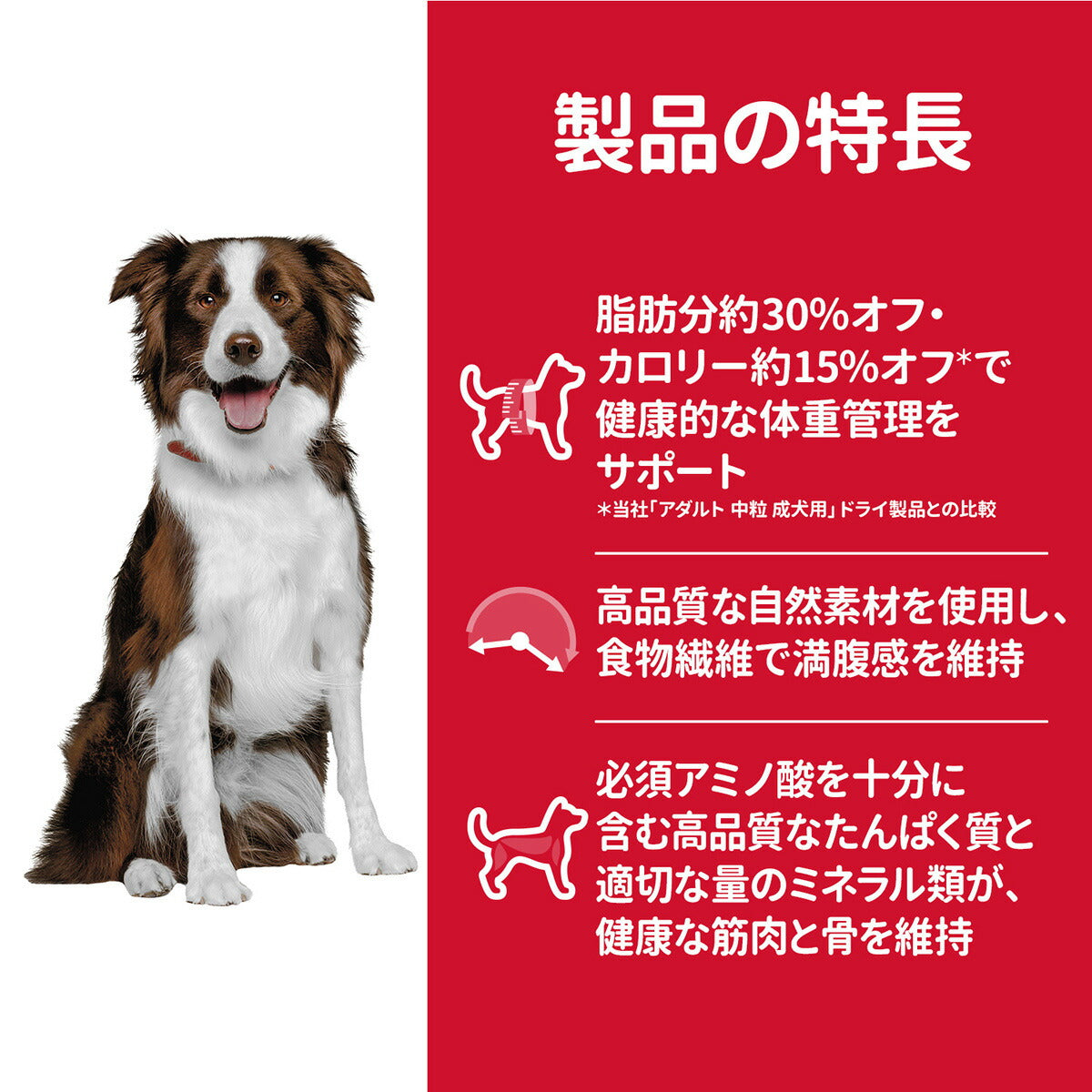 サイエンス・ダイエット アダルト ライト 中粒 肥満傾向の成犬用 1~6歳 チキン 3.3kg ヒルズ ドッグフード ドライフード 総合栄養食 着色料・香料不使用