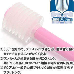 シグワン 超小型犬用 歯ブラシ 犬用品/猫用品/ペットグッズ/ペット用品