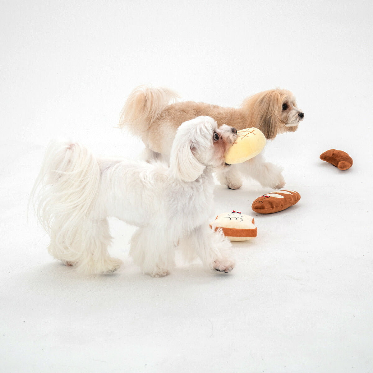 ソルグラ Solgra 犬のおもちゃ パリッとフランスパン ブラウン