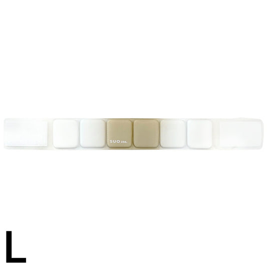 SUO for dogs 256ICE SUOバンド グラデーション L エクリュホワイト 犬用 ネックバンド クールリング