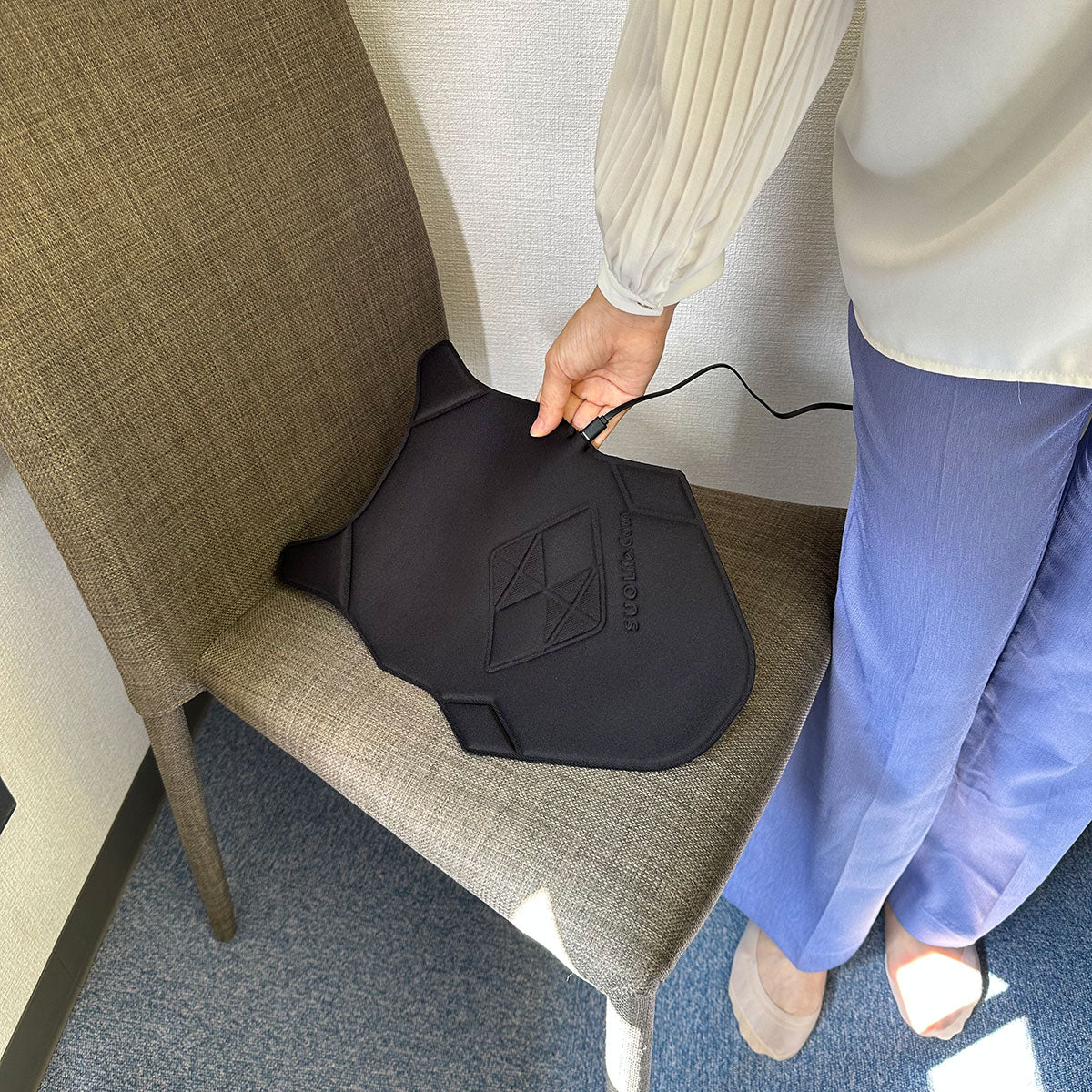 スオ SUO ウォームベスト warmth vest ブラック【送料無料】