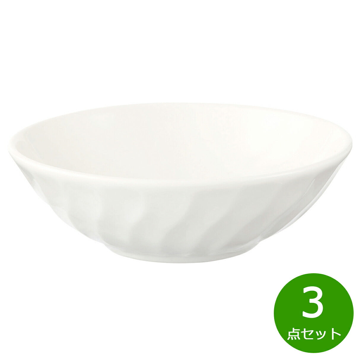 森修焼 旨陶平鉢 3点セット【送料無料】日本製 電子レンジ対応 食洗機対応 遠赤外線効果 陶器 天然石 安心 安全 日本製陶器 鉛フリー カドミウムフリー