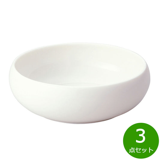 森修焼 らくらくボウル L 3点セット【送料無料】日本製 電子レンジ対応 食洗機対応 遠赤外線効果 陶器 天然石 安心 安全 日本製陶器 鉛フリー カドミウムフリー