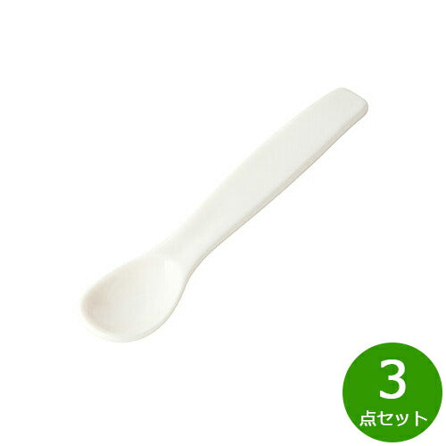 森修焼 ぱくぱくスプーン 3点セット日本製 電子レンジ対応 食洗機対応 遠赤外線効果 陶器 天然石 安心 安全 日本製陶器 鉛フリー カドミウムフリー