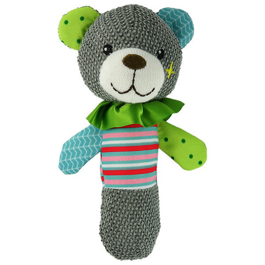 PLATZ サーカス キャスト スティックベアー 犬のおもちゃ ぬいぐるみ 音が鳴る