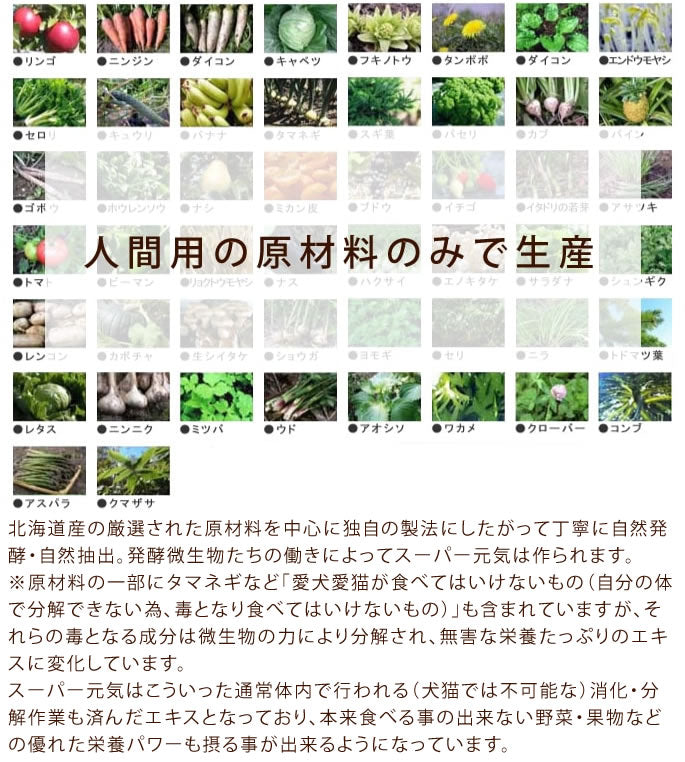 帝塚山ハウンドカム 犬猫用 酵素ドリンクスーパー元気 100ml