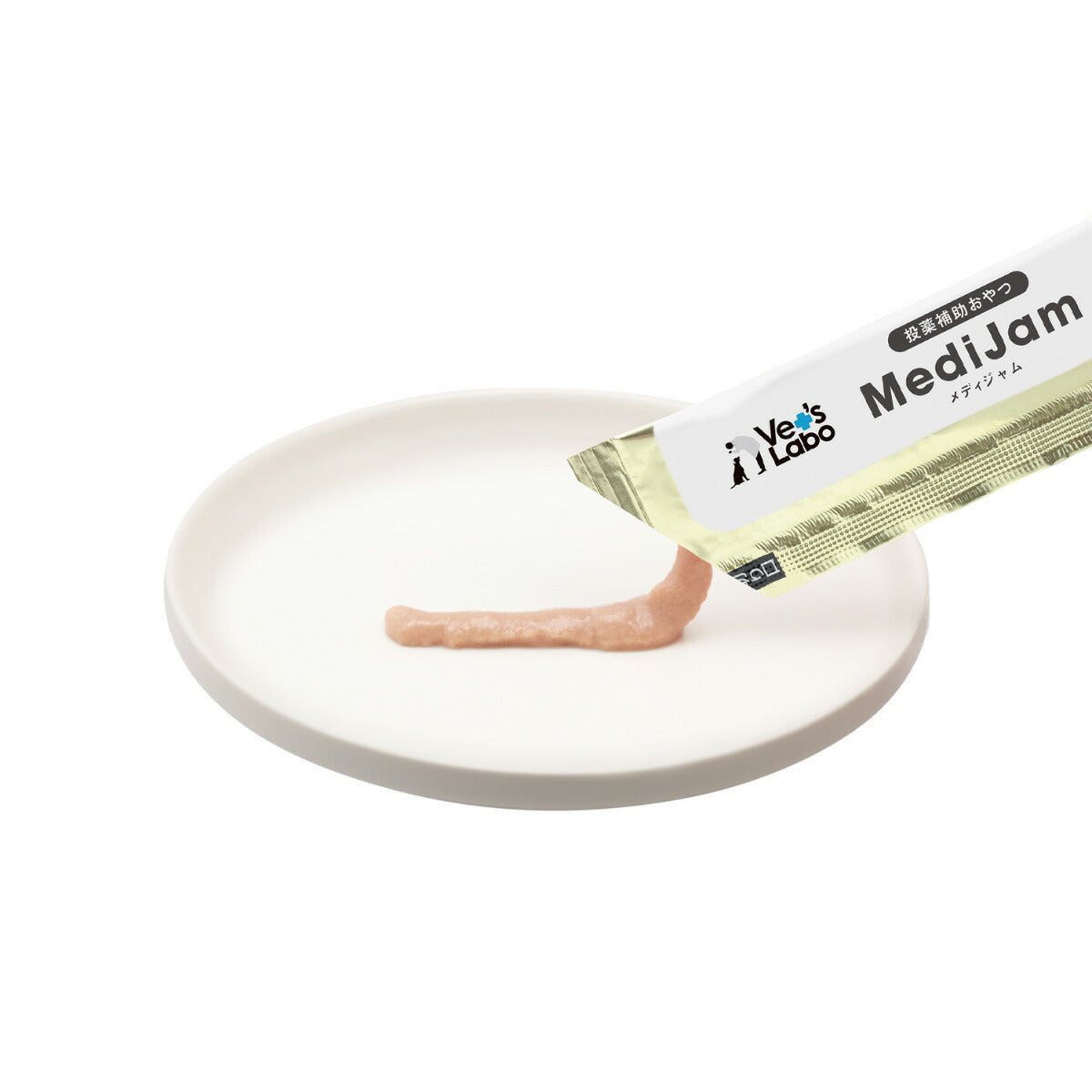 ベッツラボ Vet's Labo メディジャム MediJam 猫用 かつお 6g×8本 投薬補助おやつ 国産 日本製 グレインフリー 穀物不使用 アレルギー対応