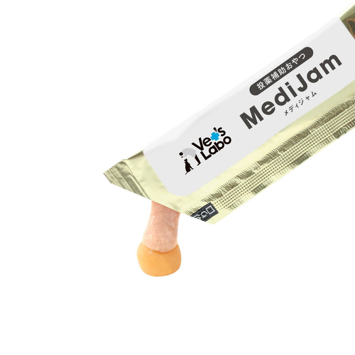 ベッツラボ Vet's Labo メディジャム MediJam 猫用 かつお 6g×8本 投薬補助おやつ 国産 日本製 グレインフリー 穀物不使用 アレルギー対応