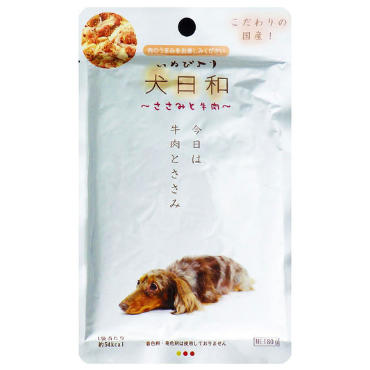 わんわん 犬日和 ささみと牛肉 80g