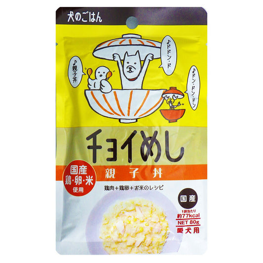 わんわん チョイめし 親子丼 80g